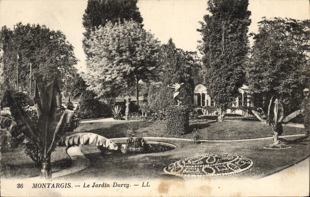 Montargis — O Jardim Durzy — LL - Frente
