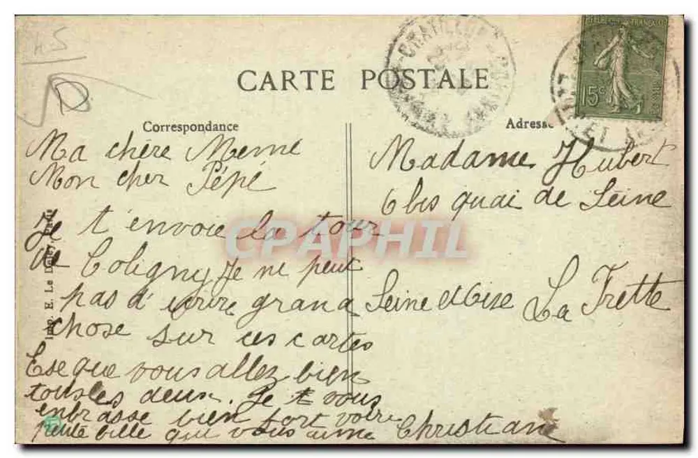 Châtillon-Coligny (Loiret) — Die Turm von Vauvert und der Milleron - Rückseite