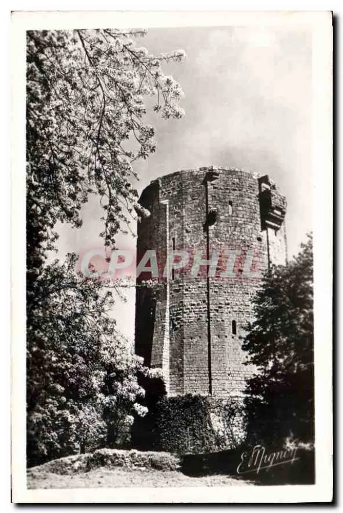 Châtillon-Coligny — Der Donjon des 12. Jahrhunderts — E. Mugney - Vorderseite