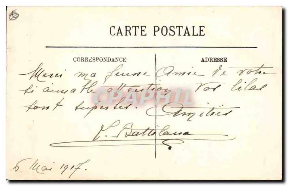Aix-en-Provence — Tor zur Kathedrale (15. Jahrhundert) — Sammlung Mayer, Cliché Guittard - Rückseite