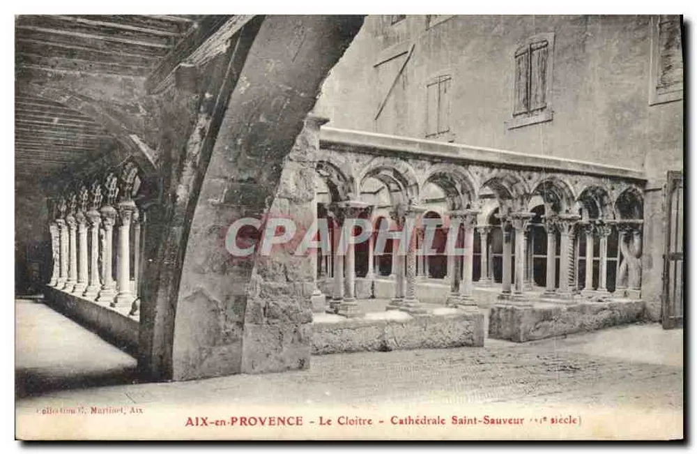 AIX-en-PROVENCE - El Claustro - Catedral de San Salvador - siglo XI - Anverso
