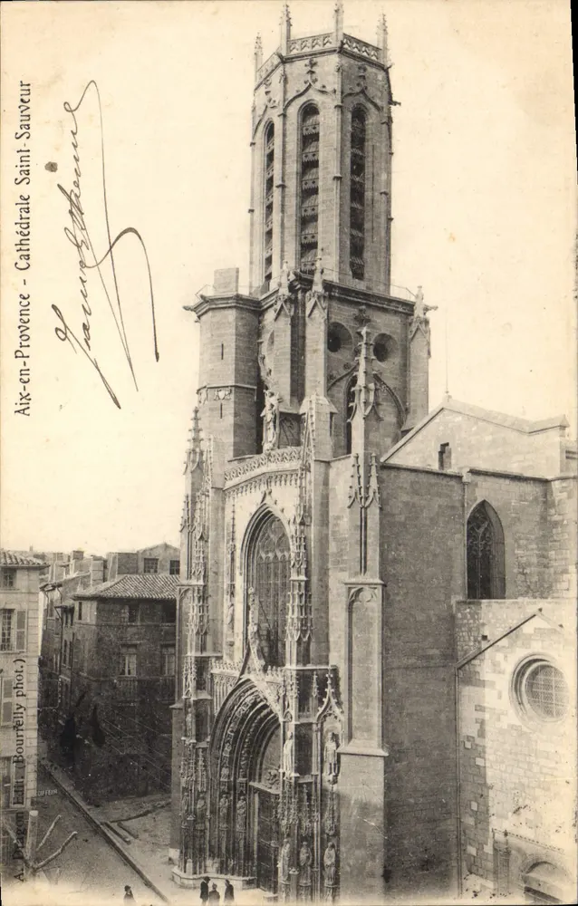 Aix-en-Provence — Kathedrale Saint-Sauveur — A. Dragon (Bourrélly phot.) - Vorderseite