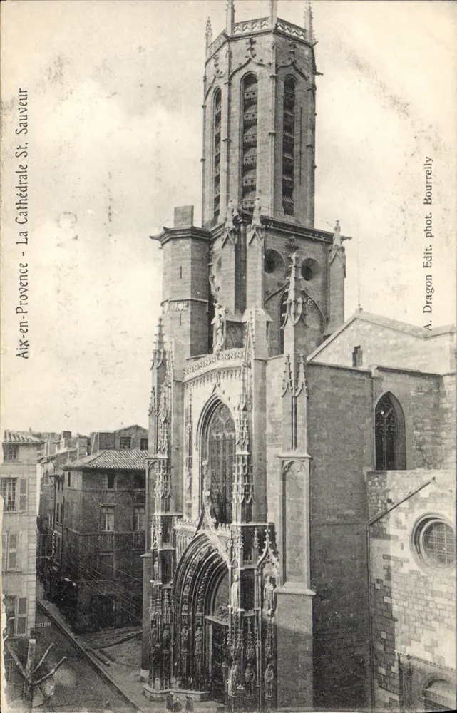 Aix-en-Provence - Die Kathedrale - St. Sauveur, Foto von Bournelly, Verlag Dragon - Vorderseite