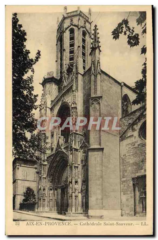 Aix-en-Provence — Kathedrale Saint-Sauveur — LL. n° 52 - Vorderseite