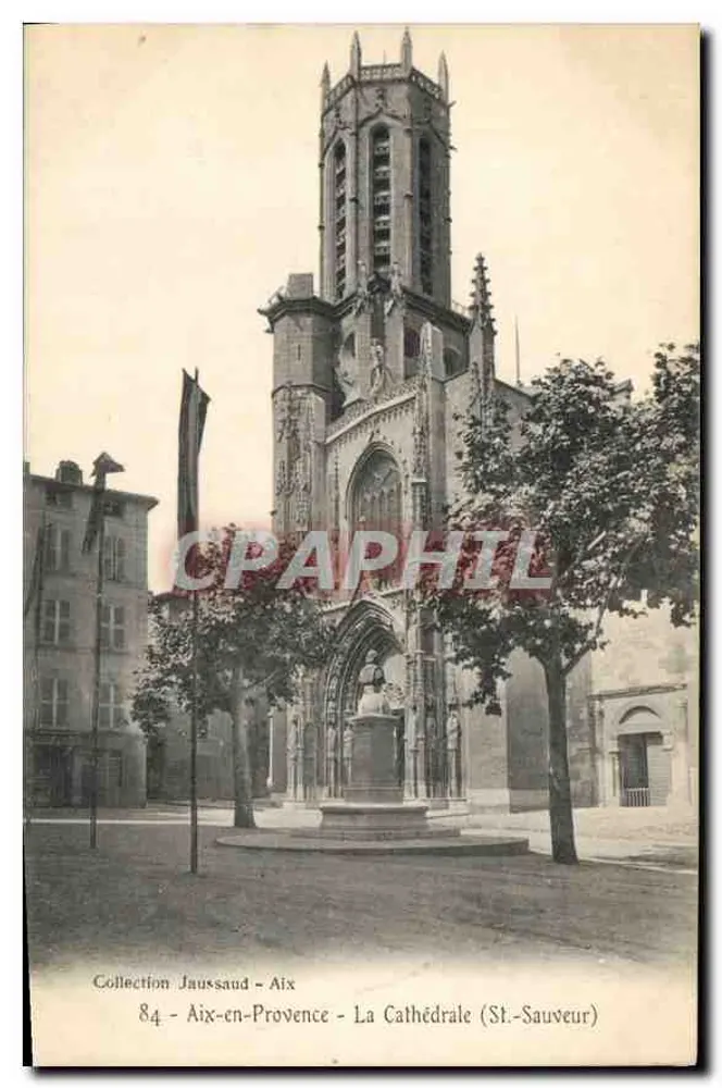 Aix-en-Provence - Die Kathedrale (St-Sauveur) — Sammlung Jaussaud, n°84 - Vorderseite