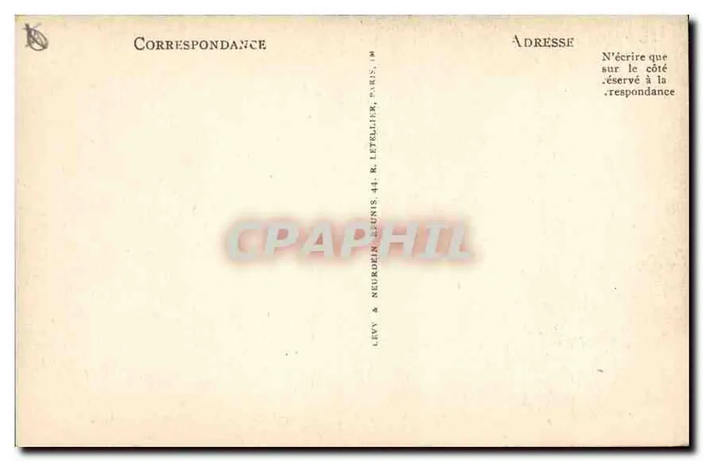 Aix-en-Provence — El Claustro de San Salvador, (siglo XI). — Editor Tavelle - Reverso