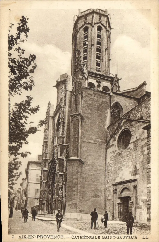 Aix-en-Provence — Kathedrale Saint-Sauveur — LL - Vorderseite