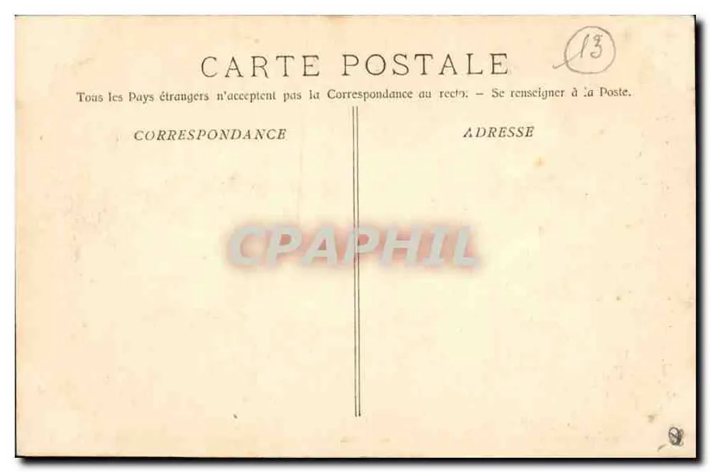Aix-en-Provence — Die Kathedrale (St.-Sauveur) — Sammlung Jaussaud, n°84 - Rückseite