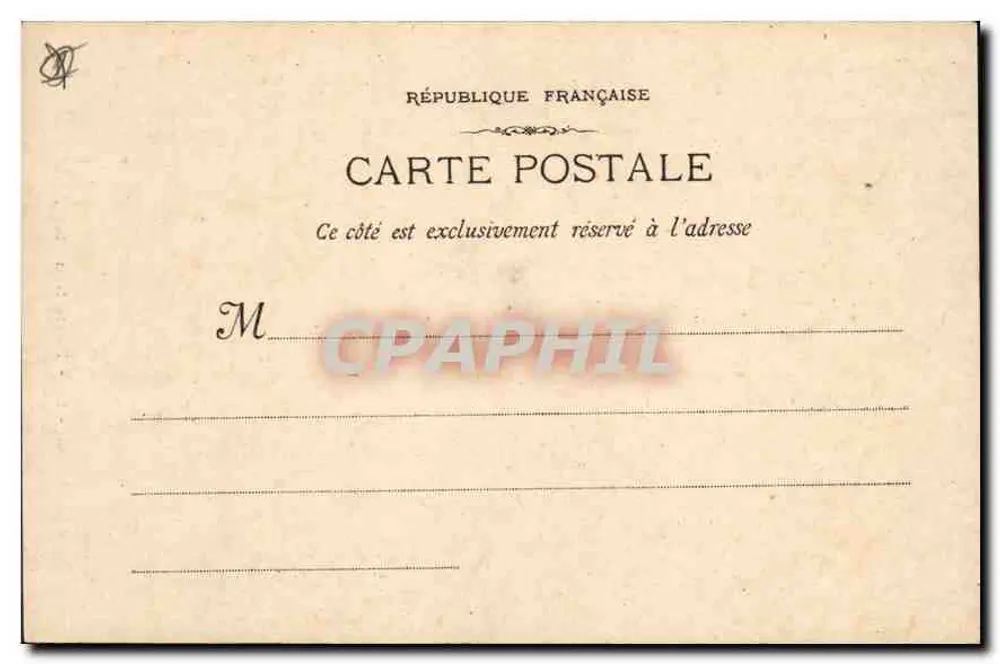 Sculpturierte Türe der Kathedrale — Aix-en-Provence — Verlag E. Jaussaud - 20 - Rückseite