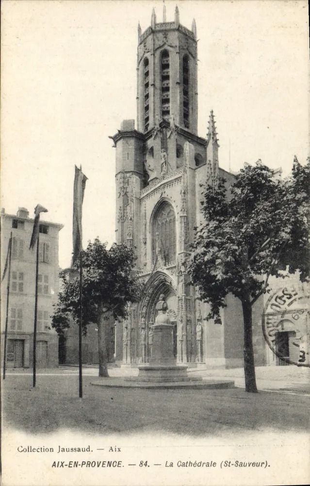 Aix-en-Provence — Die Kathedrale (St-Sauveur) — Sammlung Jaussaud — n°84 - Vorderseite