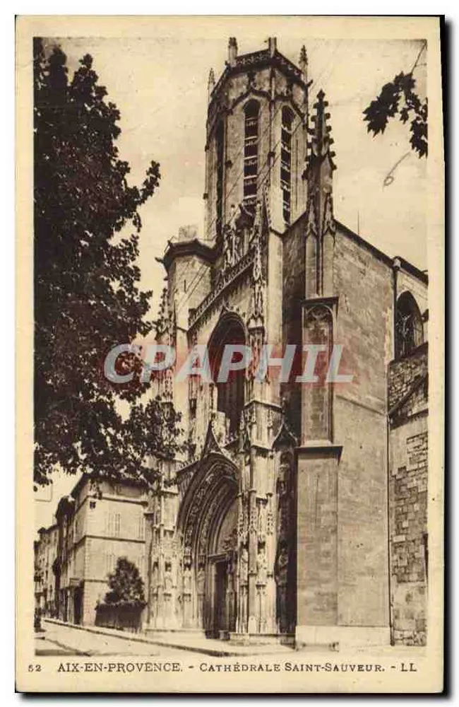 Aix-en-Provence — Cathédrale Saint-Sauveur — LL 52 - Vorderseite