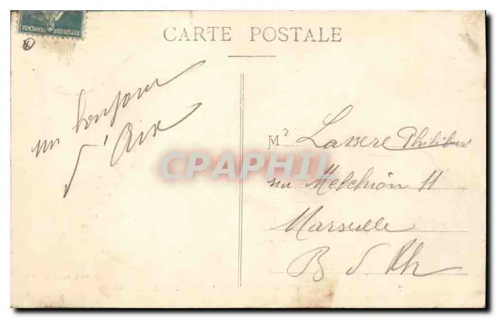 Aix-en-Provence — Claustro da Catedral (século XI) — Coll. Jaussaud, Aix - Verso