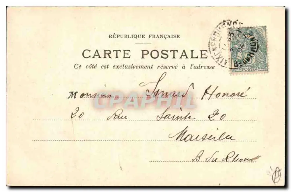 AIX-en-PROVENCE — Die Kathedrale von St-Sauveur (13. Jahrhundert) - Rückseite