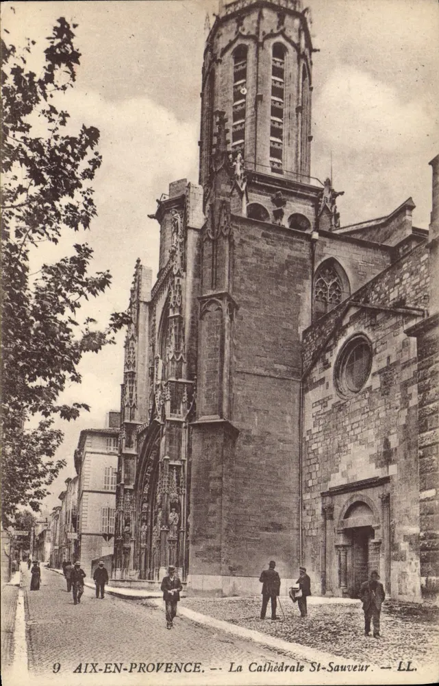 Aix-en-Provence — Die Kathedrale St-Sauveur — LL. n°9 - Vorderseite