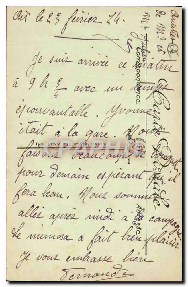 Aix-en-Provence — Die Kathedrale St-Sauveur — LL. n°9 - Rückseite