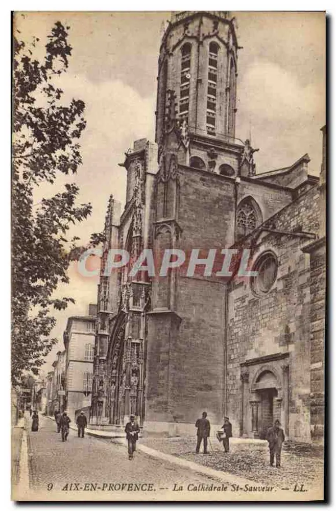Aix-en-Provence — Kathedrale Saint-Sauveur — LL - Vorderseite