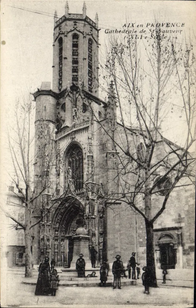 Aix-en-Provence — Kathedrale Saint-Sauveur (16. Jahrhundert) - Vorderseite