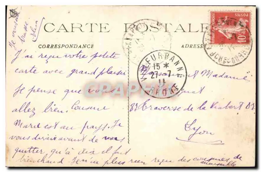 Aix-en-Provence — Kathedrale Saint-Sauveur (13. Jahrhundert) — J. B. Bours, Verlag - Rückseite