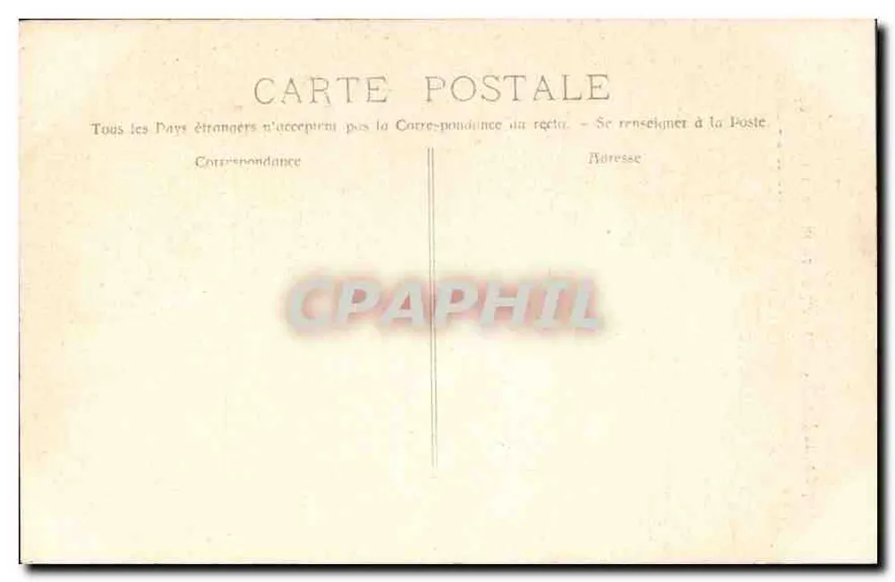 Marseille - Das Palais Longchamp (Hauptmotiv) — P. Ruat, Verlag - Marseille, Nr. 39 - Rückseite