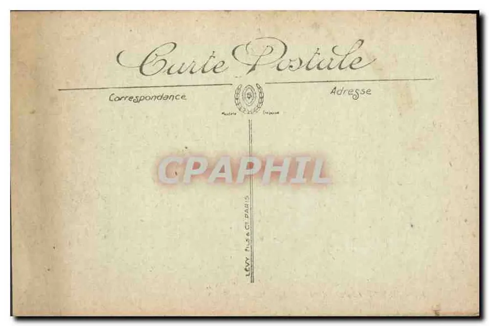 Marselha — O Palácio Longchamp — L.L. — n°199 - Verso