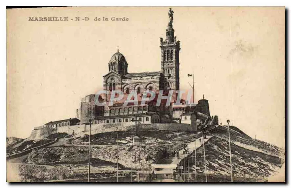 Marseille - N-D de la Garde — editor não identificado - Frente