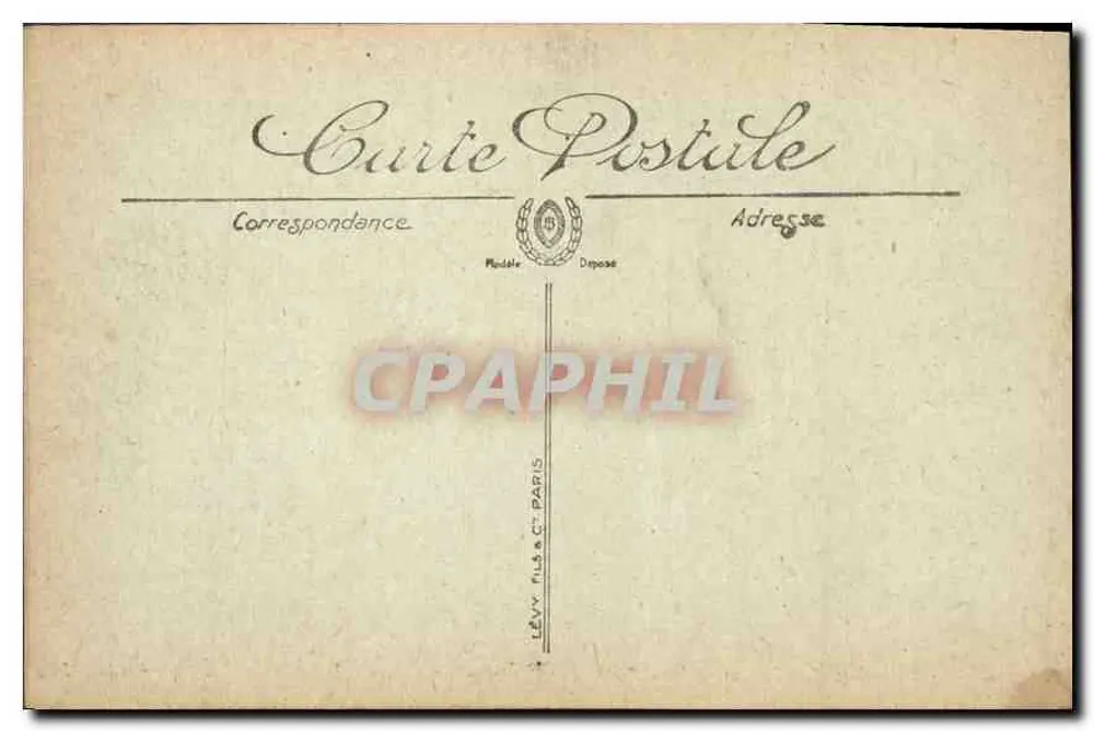 Marseille — Das Strandkasino und der Prado — Lévy Fils & Cie, Paris, n° 378 - Rückseite