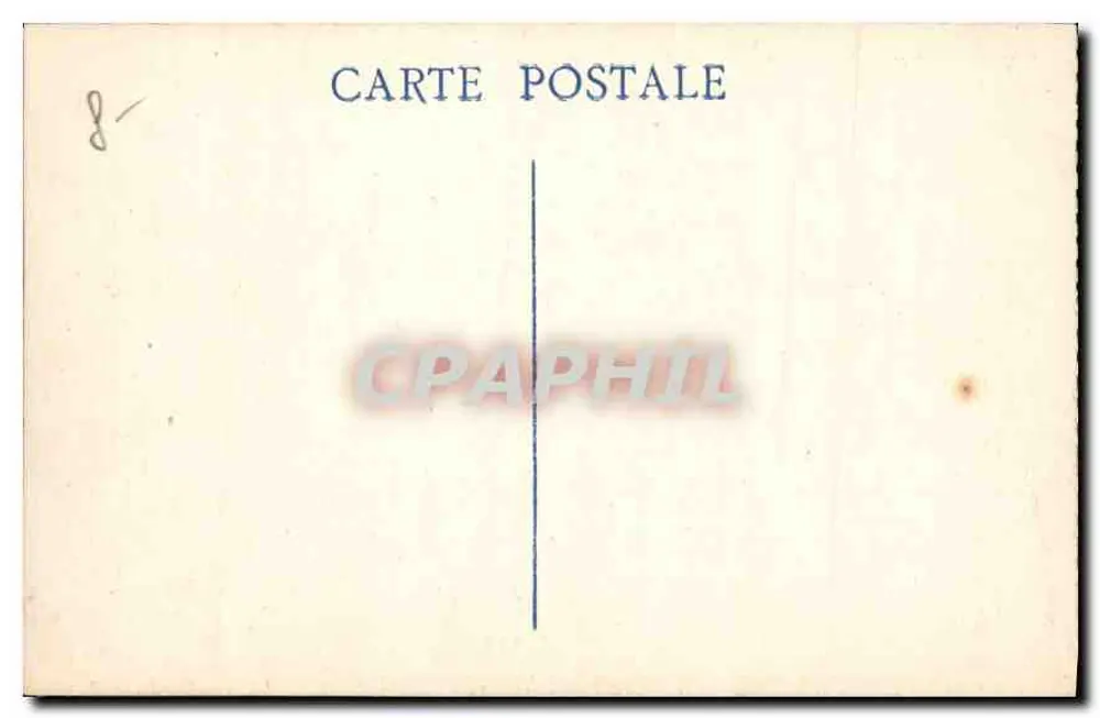 MARSEILLE — Quai du Port und Rue de la République — n°8 - Rückseite