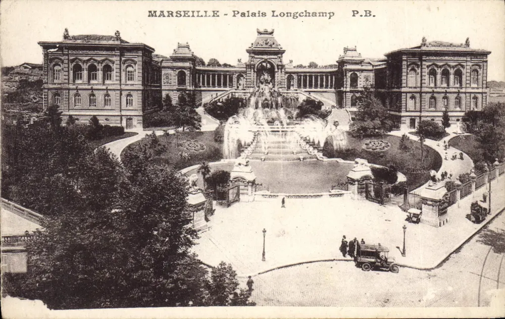 Marselha - Palácio Longchamp P.B. - Frente