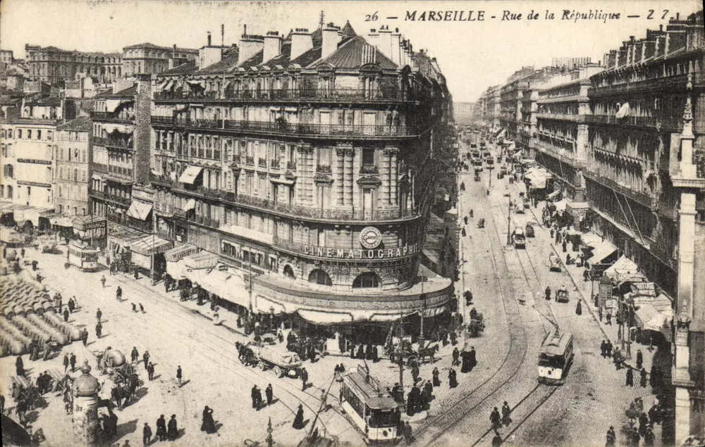 Marseille - Rue de la République — Cinématographie — Z 7 - Voorkant