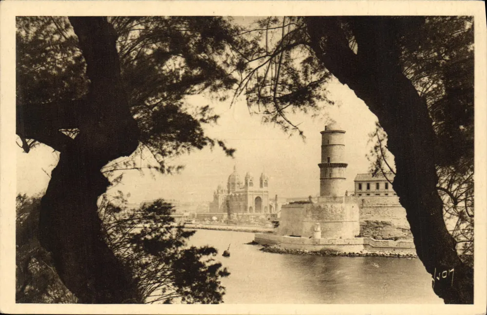 Marseille — Kathedrale und Festung Saint-Jean — Les Éditions d'Art Yvon, Paris - Vorderseite
