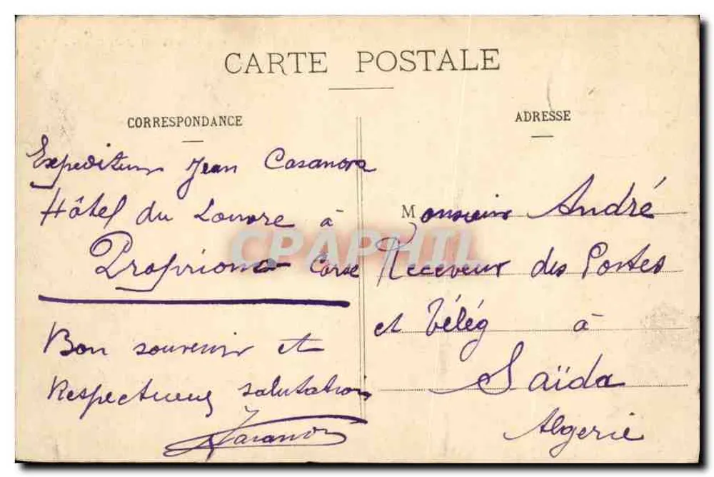 Marselha — Vista geral sobre N.-D.-de-la-Garde — EL. — n° 163 - Verso