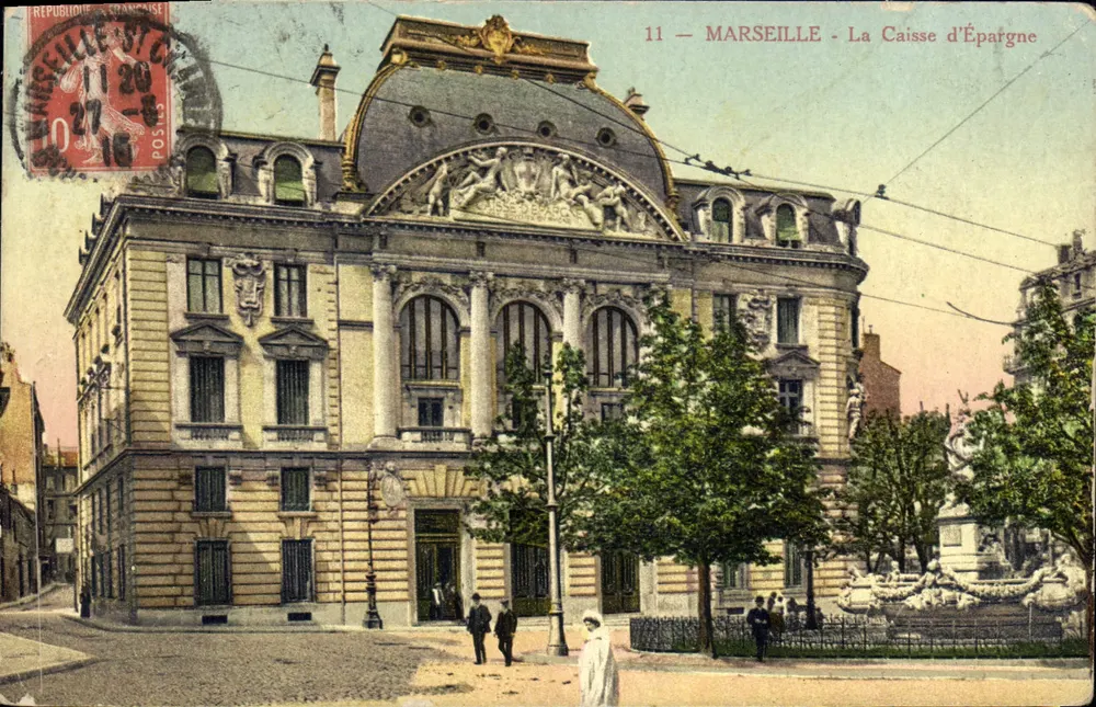 Marselha - A Caixa de Poupança — Editor: Edição Novas Galerias, n°11 - Frente
