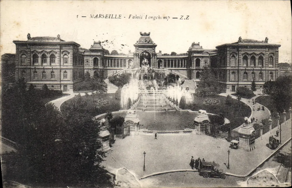 Marselha - Palácio Longchamp — Z.Z. - Frente