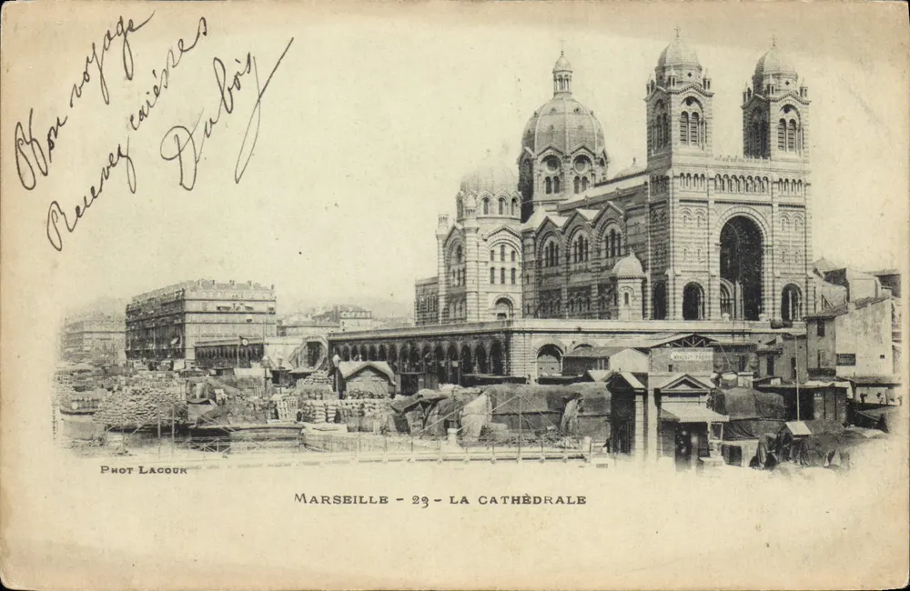 Marseille - A Catedral — Phot Lacour, n°29 - Frente