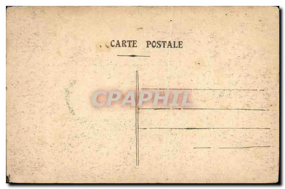 Marseille — Notre-Dame de la Garde — editor desconhecido, número de série não visível - Verso