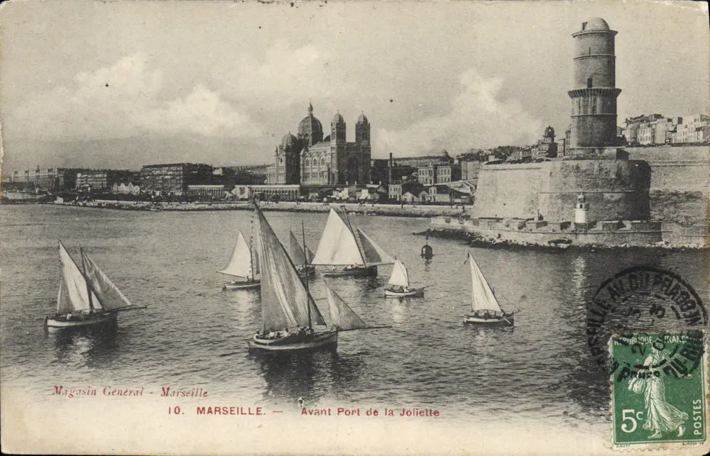 Marseille — Avant Port de la Joliette — Magasin Général, n°10 - Vorderseite
