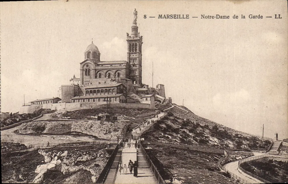 Marselha — Nossa Senhora da Guarda — LL - Frente