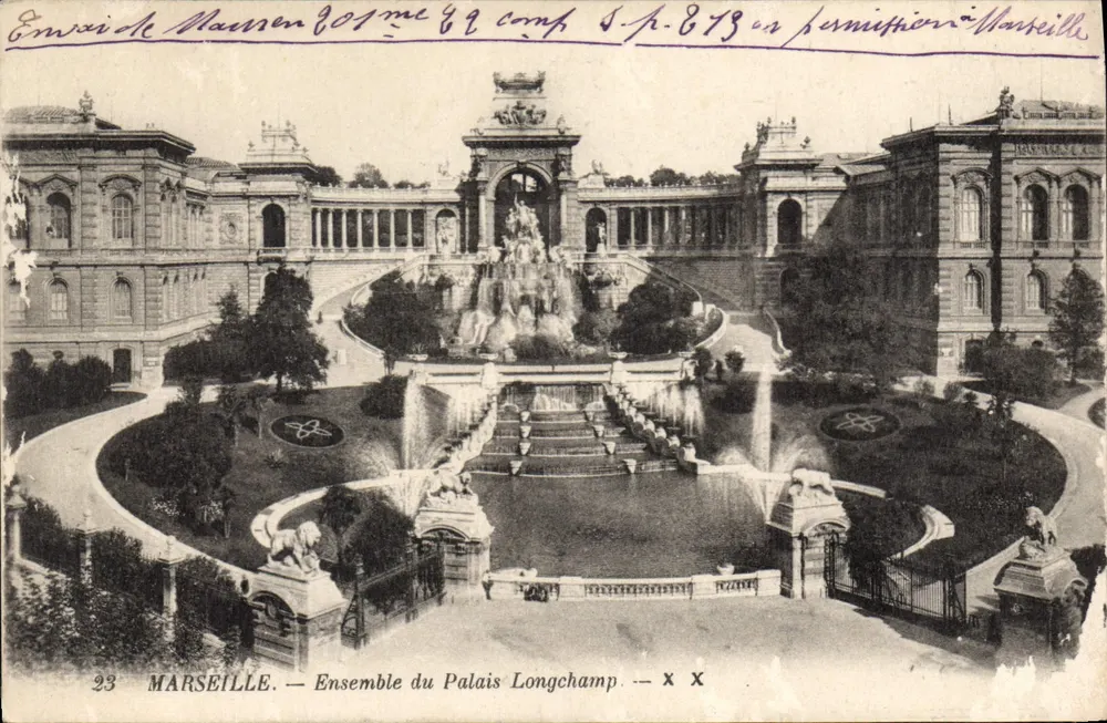 Marselha — Conjunto do Palácio Longchamp — X X - Frente
