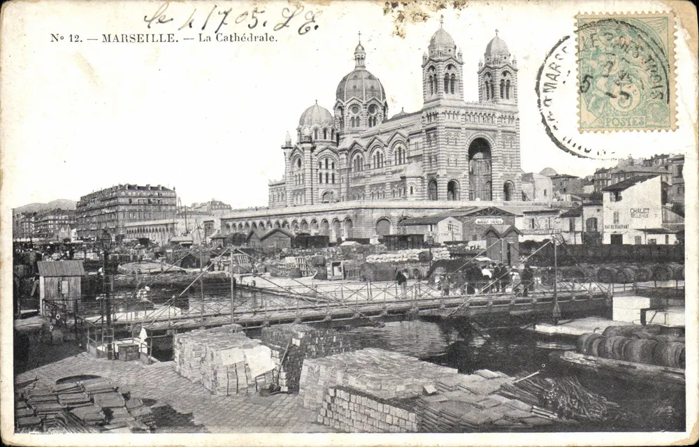 Marselha — A Catedral — Edição C. Marselha, n°12 - Frente