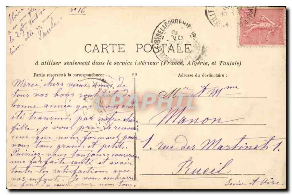 Marseille - A Fonte Estrangin — Guende fot. - Marseille, n°99 - Verso