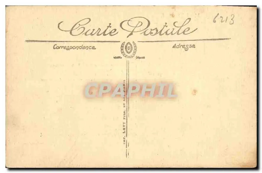 Marseille — A Igreja de São Vicente de Paulo — LL - Verso