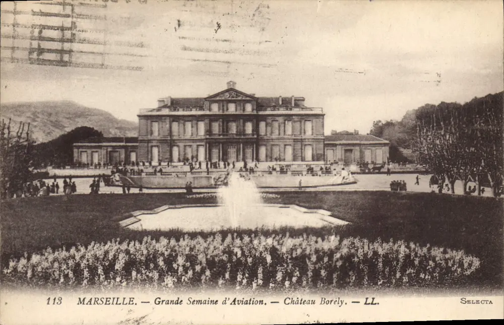 Marseille — Große Flugwoche — Schloss Borely — LL. — Selecta - Vorderseite