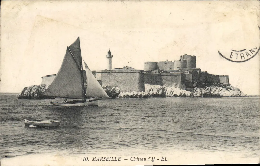 Marselha — Castelo de If — EL - Frente