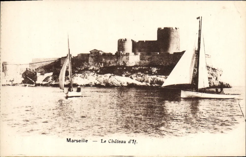 Marselha — O Castelo de If — Editor não identificado - Frente