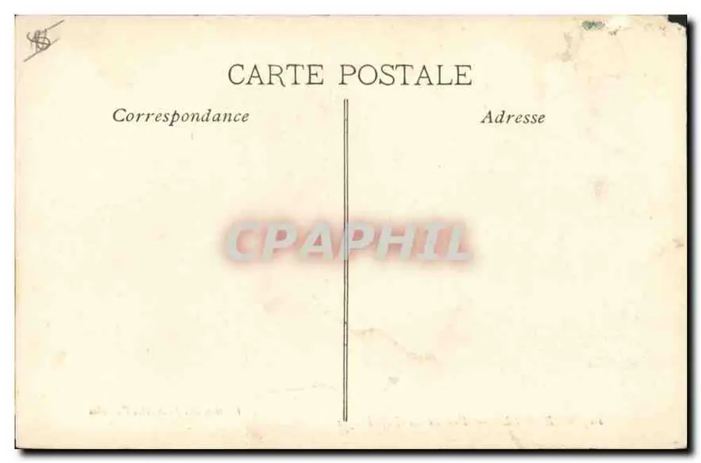 Marsiglia — Via della Repubblica — Edizione delle Nuove Gallerie - Verso