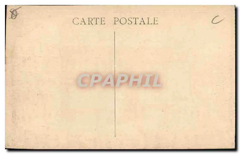 Marseille — Rua da República — Editor não identificado - Verso