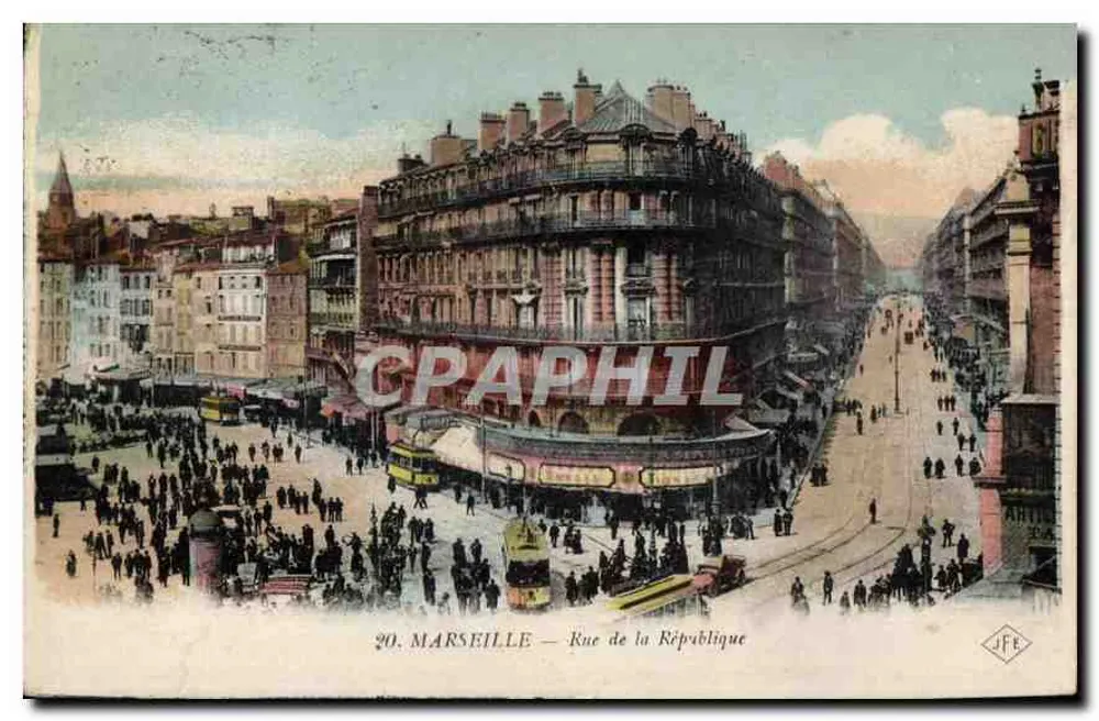 Marselha — Rue de la République — JFE - Frente
