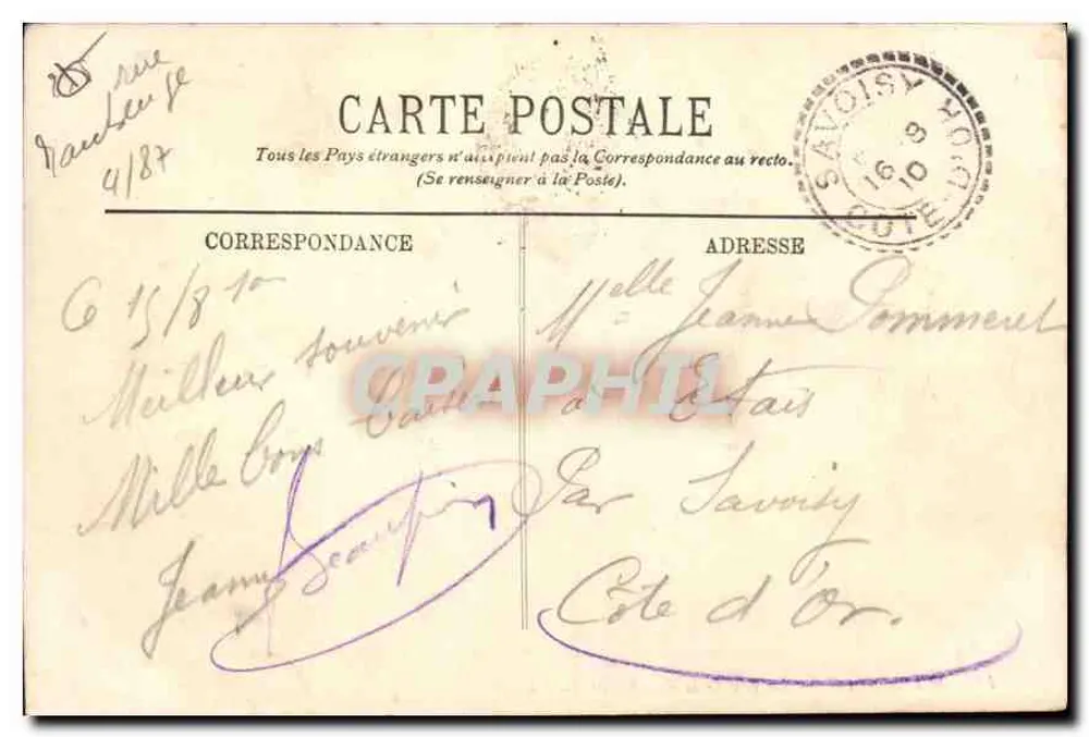 Marseille — A Rue de la République — LL. n°40 - Verso
