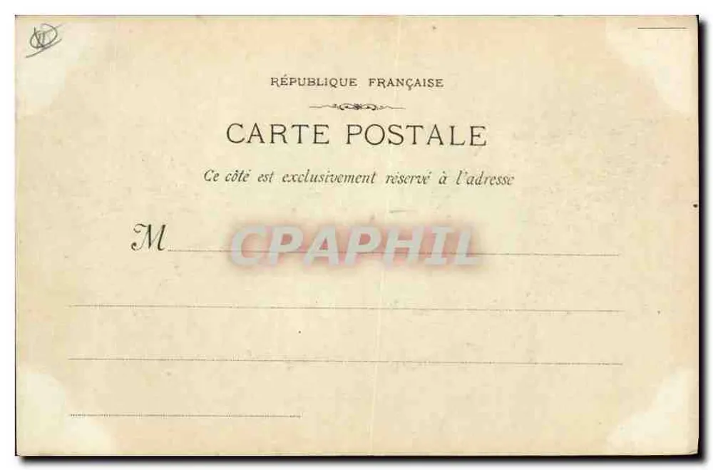 Marseille - 34 - Der Eingang zum Vieux Port — Phototypie E. Lavour, 19, rue Thubanéan - Rückseite