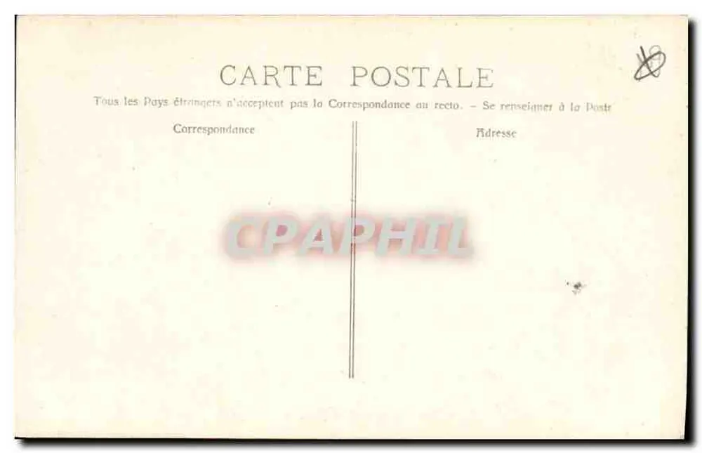 Marseille — Allgemeiner Blick auf den Hafen — P. Ruat, Verlag, Marseille, Nr. 50 - Rückseite
